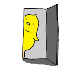 cadisiro small bird sticker #488969