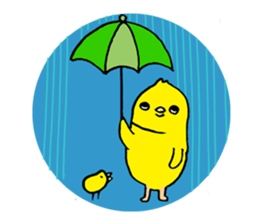 cadisiro small bird sticker #488986