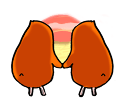 cadisiro small bird sticker #488993