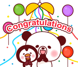 Panda(pon-yan)&Puffin(Puffy) -3- sticker #489477