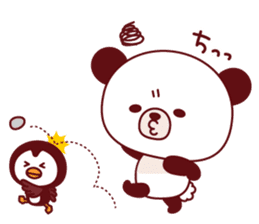 Panda(pon-yan)&Puffin(Puffy) -3- sticker #489484
