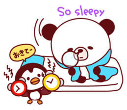 Panda(pon-yan)&Puffin(Puffy) -3- sticker #489487