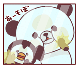 Panda(pon-yan)&Puffin(Puffy) -3- sticker #489489