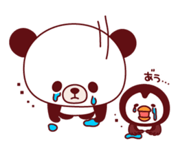 Panda(pon-yan)&Puffin(Puffy) -3- sticker #489498