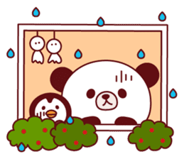 Panda(pon-yan)&Puffin(Puffy) -3- sticker #489504
