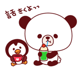 Panda(pon-yan)&Puffin(Puffy) -3- sticker #489507