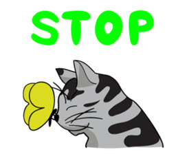 Manjyumaru & cats tour sticker #490219