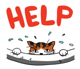 Manjyumaru & cats tour sticker #490222