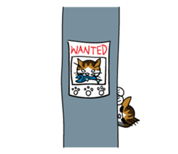 Manjyumaru & cats tour sticker #490228