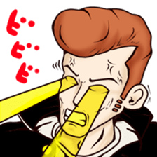 RUDE BOY sticker #490234