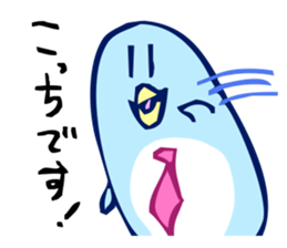 yesman penguin sticker #490541
