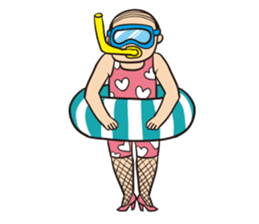 OZISAN GIRL sticker #491170