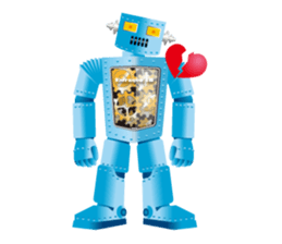 Robot Heaven sticker #491259
