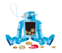 Robot Heaven sticker #491260