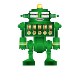 Robot Heaven sticker #491262