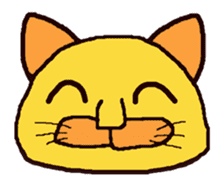 Friends with Black Cat Yama-ko sticker #491551