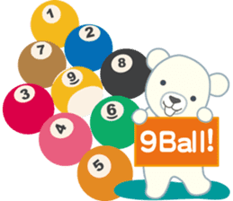 Little bear "WHITY" sticker #491884