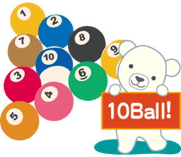 Little bear "WHITY" sticker #491885