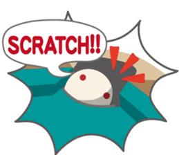 Little bear "WHITY" sticker #491890