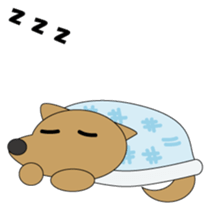 The salaried dog English version sticker #492036