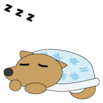 The salaried dog English version sticker #492036