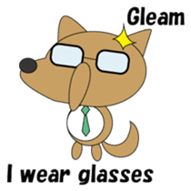 The salaried dog English version sticker #492044