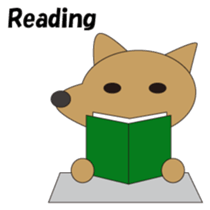 The salaried dog English version sticker #492050