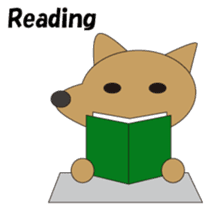 The salaried dog English version sticker #492050