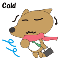 The salaried dog English version sticker #492053