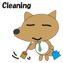 The salaried dog English version sticker #492072