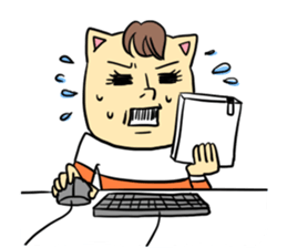 Mr. Cat sticker #493175