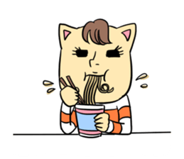 Mr. Cat sticker #493189