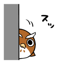 Mameta the Rabbit & Horosuke the Owl sticker #493202