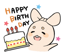 Mameta the Rabbit & Horosuke the Owl sticker #493205