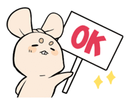 Mameta the Rabbit & Horosuke the Owl sticker #493207