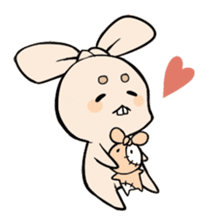 Mameta the Rabbit & Horosuke the Owl sticker #493210