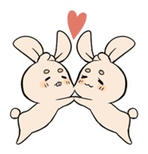 Mameta the Rabbit & Horosuke the Owl sticker #493216