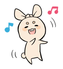 Mameta the Rabbit & Horosuke the Owl sticker #493220