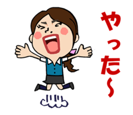 Daily life of the TARAKO-chan sticker #493309