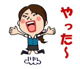 Daily life of the TARAKO-chan sticker #493309