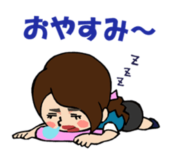 Daily life of the TARAKO-chan sticker #493312