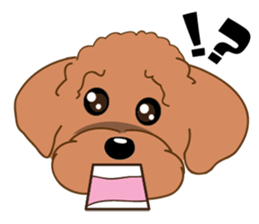 Poodle YaoYao sticker #493637