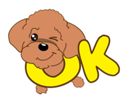 Poodle YaoYao sticker #493638