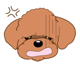 Poodle YaoYao sticker #493639