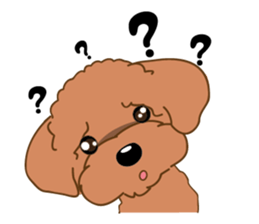 Poodle YaoYao sticker #493640