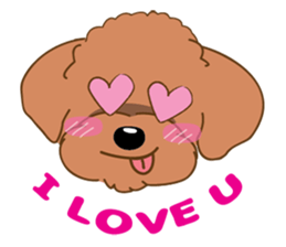 Poodle YaoYao sticker #493643