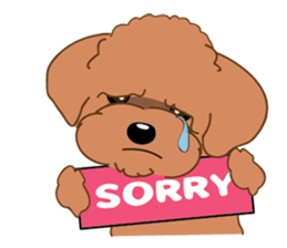 Poodle YaoYao sticker #493644