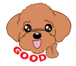 Poodle YaoYao sticker #493658