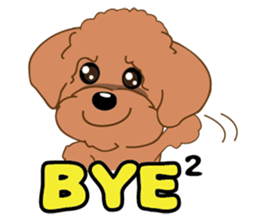 Poodle YaoYao sticker #493659