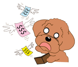 Poodle YaoYao sticker #493662